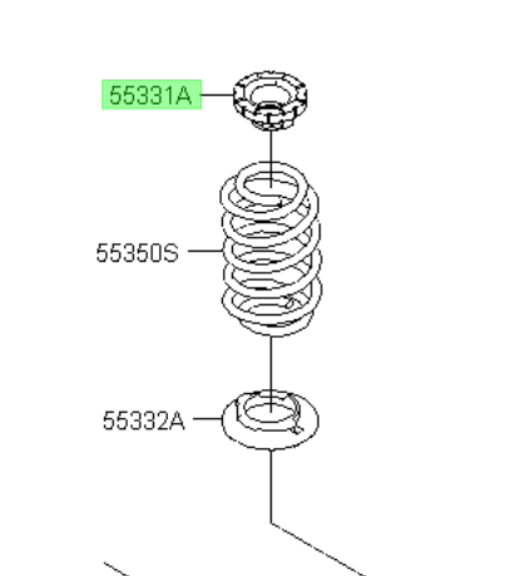 Caucho susp de espiral